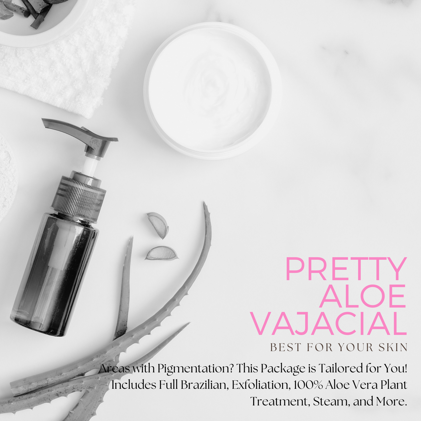 Pretty Aloe Vajacial Package